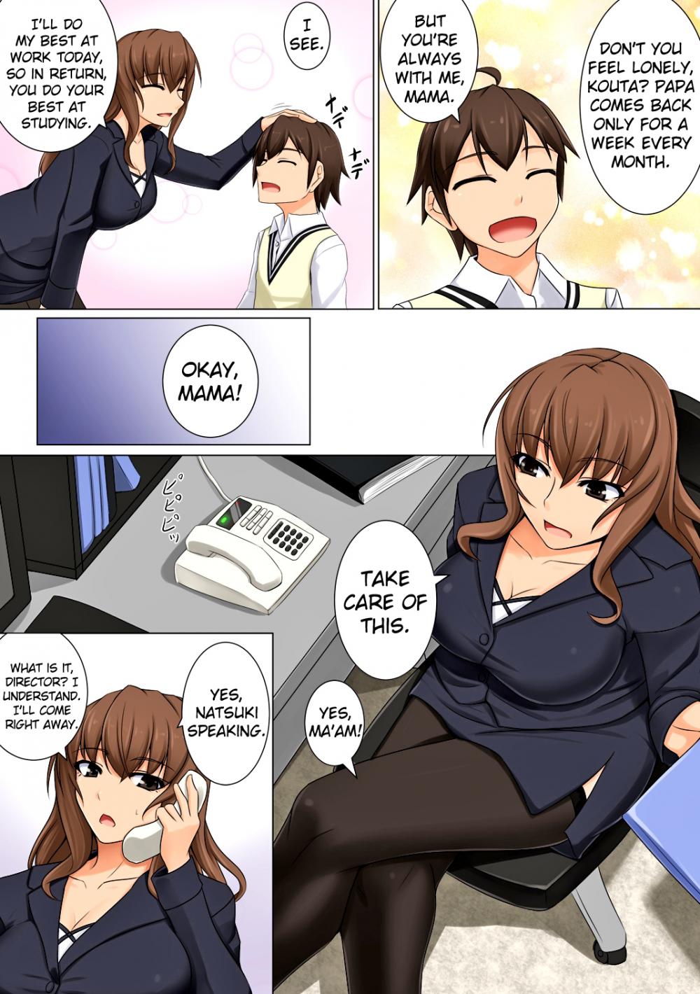 Hentai Manga Comic-Hidden Sex Entertainment Mama - My Loving Mom Was Entrusted with the President's Son and Had Been Captivated by His Cock-Read-4